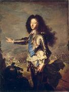 Hyacinthe Rigaud Portrait de Louis de France, duc de Bourgogne oil on canvas